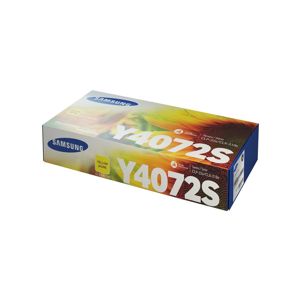 Toner Samsung CLT-Y4072S Yellow unité 1000 Pages 320 325 3185