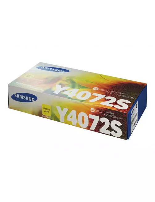 Toner Samsung CLT-Y4072S Yellow unité 1000 Pages 320 325 3185 TONERCLT-Y4072S - 1