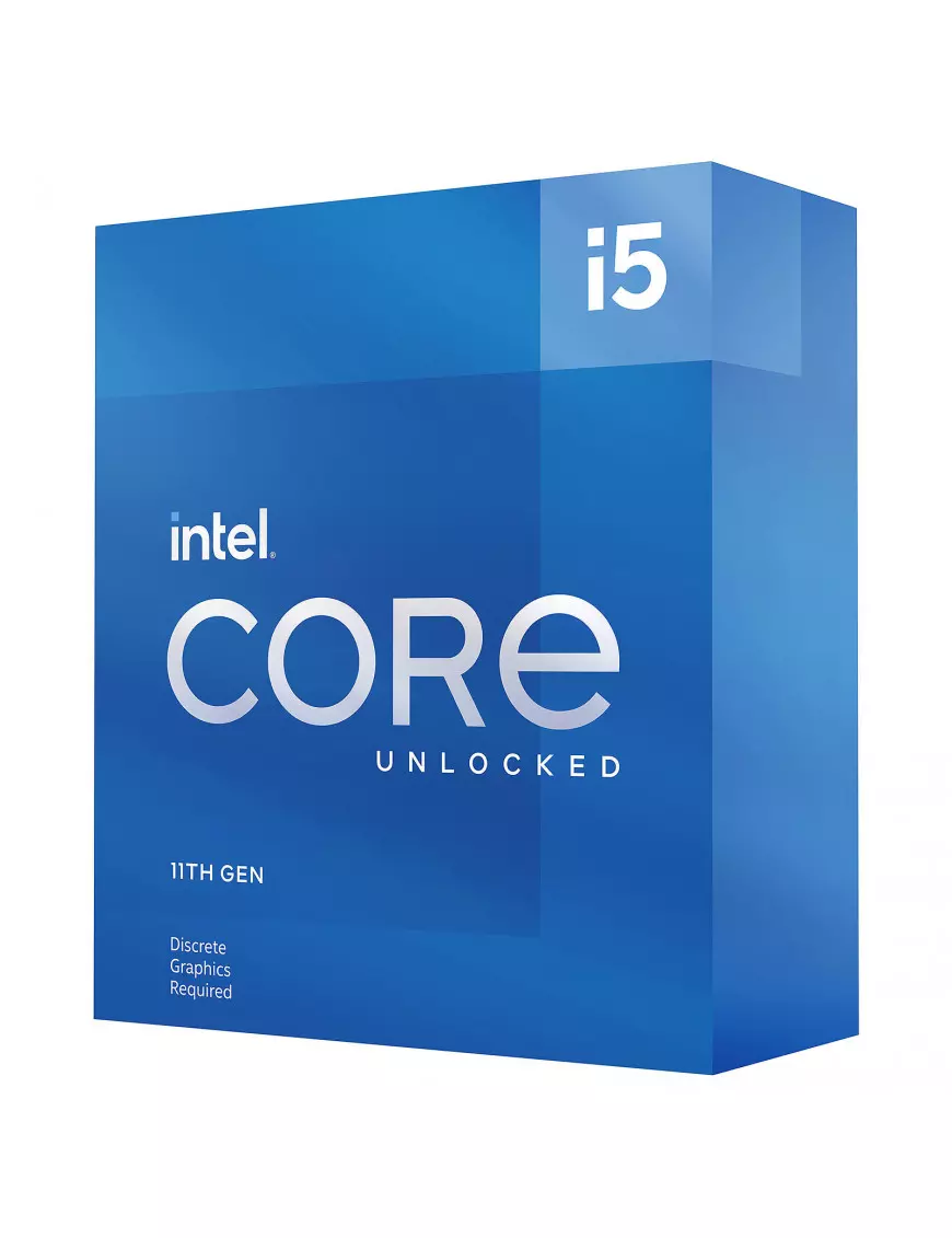 Processeur Intel Core i5 11600KF 3.9/4.9Ghz 12Mo 6Core LGA1200 125W Intel - 1