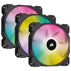 Ventilateur Corsair iCUE SP120 RGB ELITE Triple Pack 120 mm VENCOSP120RGBE-X3 - 2