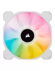 Ventilateur Corsair iCUE SP140 RGB ELITE Blanc 140 mm VENCOSP140RGBE-W - 1