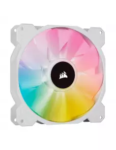 Ventilateur Corsair iCUE SP140 RGB ELITE Blanc 140 mm VENCOSP140RGBE-W - 2