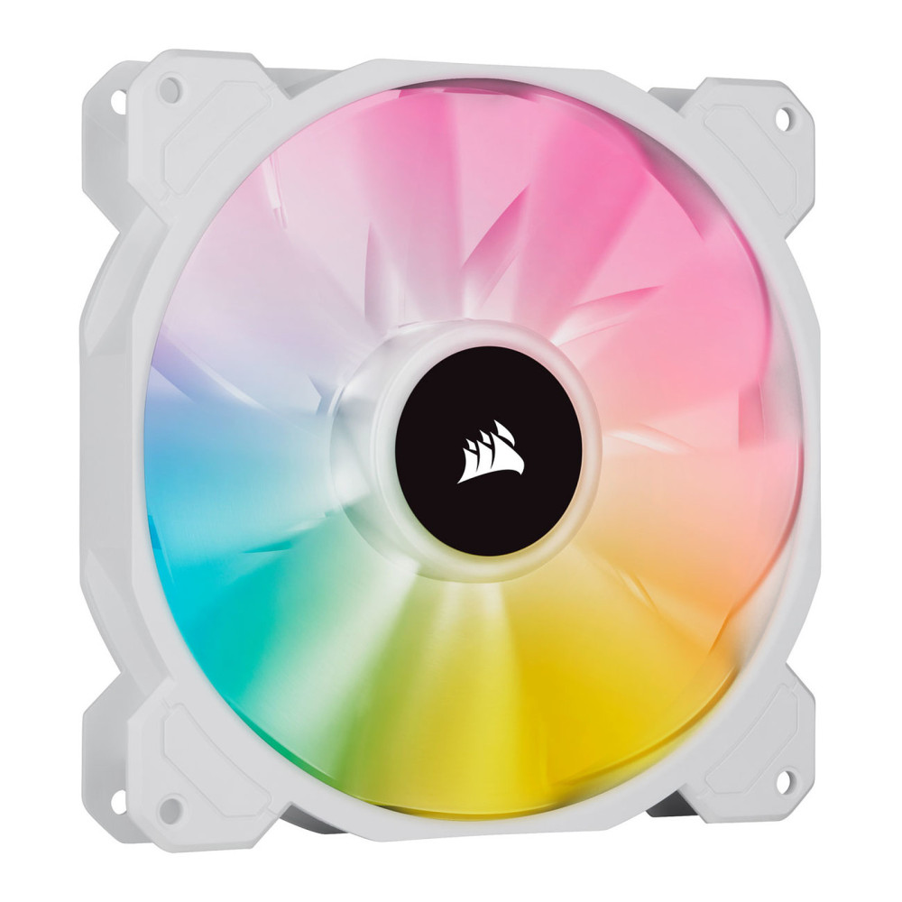 Ventilateur Corsair iCUE SP140 RGB ELITE Blanc 140 mm Ventilateur Corsair iCUE SP140 RGB ELITE Blanc 140 mm