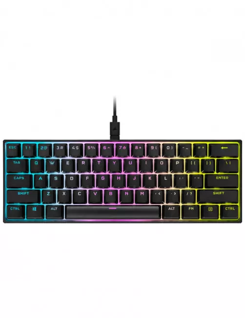 Clavier Gaming Corsair K65 RGB MINI (Cherry MX Red) CLCOK65MINI-RED - 1