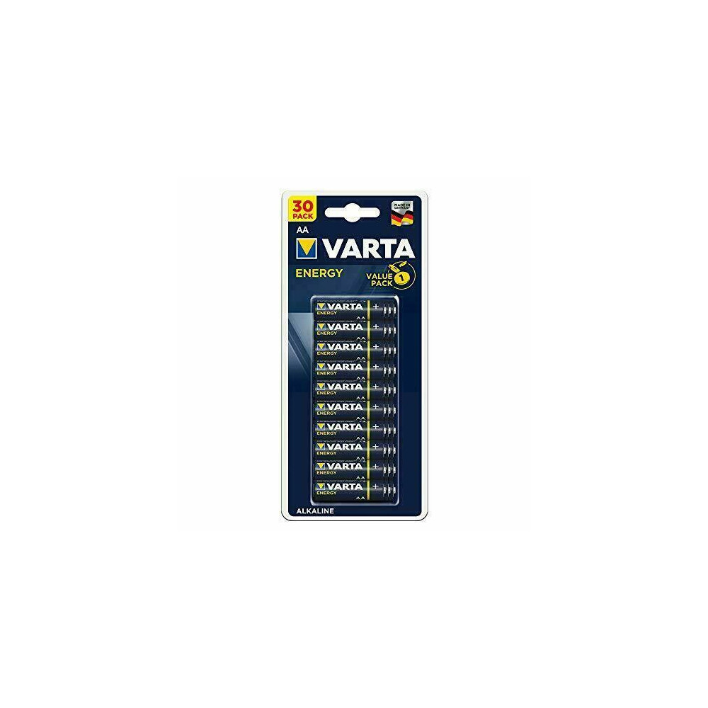 Pack 30 Piles VARTA Pile alcaline ENERGY AA (LR6) 1.5V Pack 30 Piles VARTA Pile alcaline ENERGY AA (LR6) 1.5V