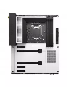 Carte Mère NZXT N7 Z490 WHITE ATX LGA1200 DDR4 USB3.2 M.2 Wifi AX NZXT - 2