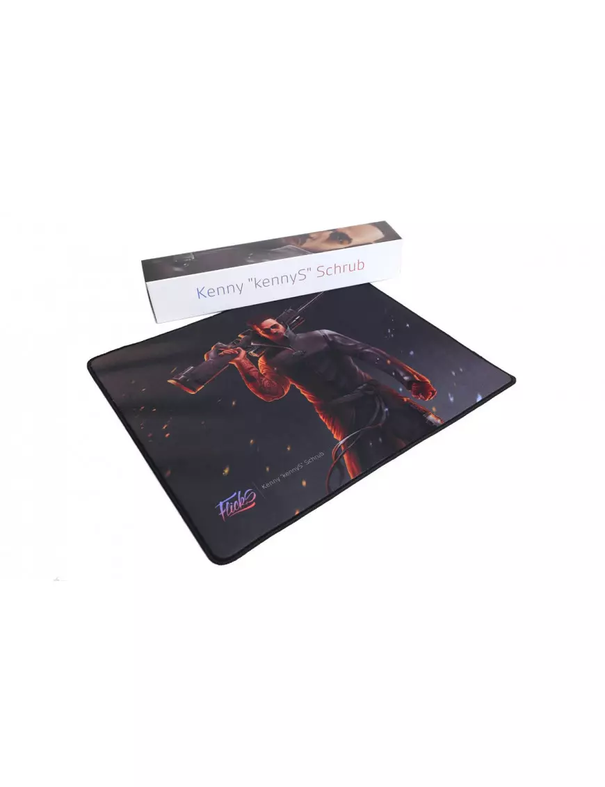 Tapis Flicks kennyS MousePad 450x450mm 4mm TAFLKENNYS-450X450 - 1
