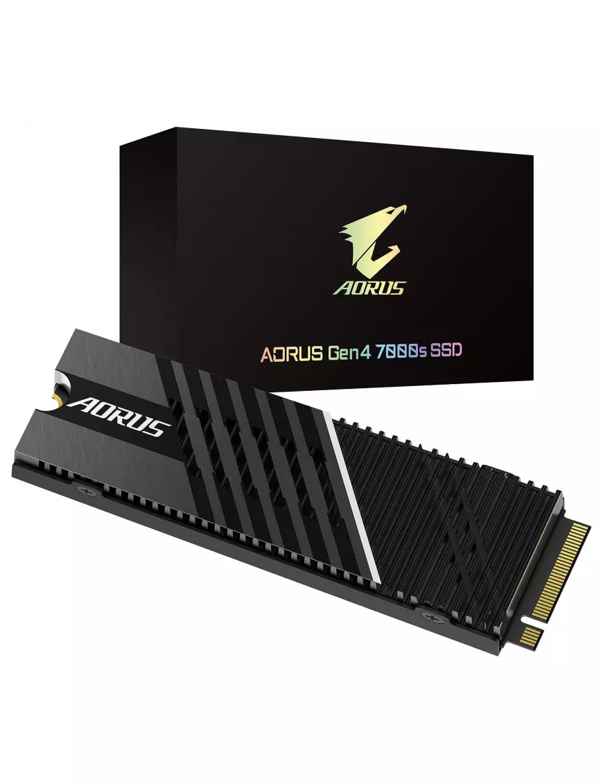 SSD 1To AORUS GP-AG70S1TB NVMe Gen4 7000Mo/s 5500Mo/s SSD1T_A_AG70S1TB - 1