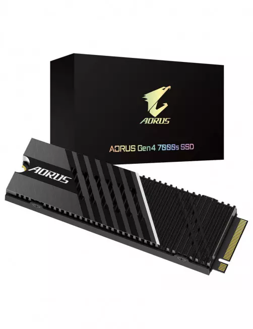 SSD 1To AORUS GP-AG70S1TB NVMe Gen4 7000Mo/s 5500Mo/s SSD1T_A_AG70S1TB - 1 SSD 1To AORUS GP-AG70S1TB NVMe Gen4 7000Mo/s 5500Mo/s SSD1T_A_AG70S1TB - 1