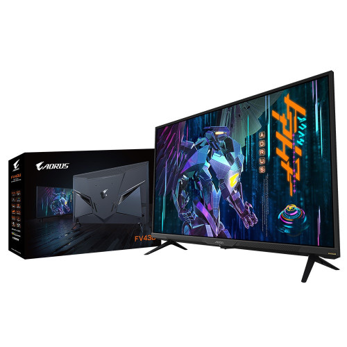 Ecran AORUS 43" FV43U Gaming 4K 3840x2160 1ms 144Hz HDMI 2.1 EC43AOFV43U - 1 Ecran AORUS 43" FV43U Gaming 4K 3840x2160 1ms 144Hz HDMI 2.1 EC43AOFV43U - 1