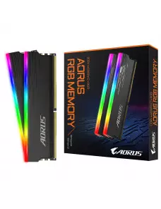 DDR4 Gigabyte AORUS Kit 16Go 2x8Go 4400Mhz CL19 1.5V LED RGB AORUS - 2