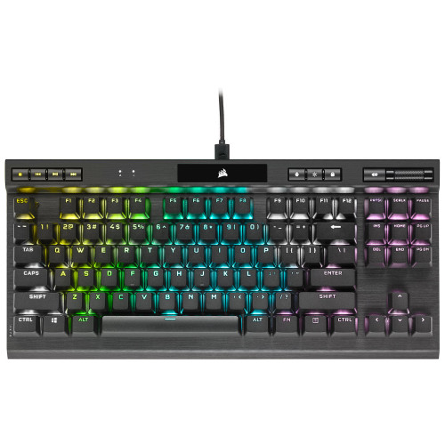 Clavier Gaming Corsair K70 RGB TKL CHAMPION SERIES (Cherry MX Red) CLCOK70TKL-CS-RED - 1 Clavier Gaming Corsair K70 RGB TKL CHAMPION SERIES (Cherry MX Red) CLCOK70TKL-CS-RED - 1