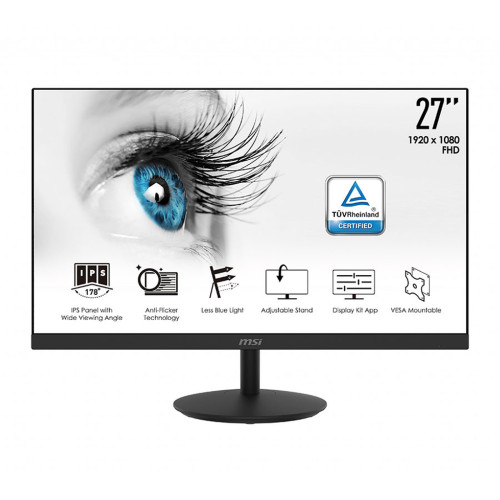 Ecran MSI 27" PRO MP271 1920x1080 75Hz 5ms VGA HDMI EC27MSMP271PRO - 2 Ecran MSI 27" PRO MP271 1920x1080 75Hz 5ms VGA HDMI EC27MSMP271PRO - 2