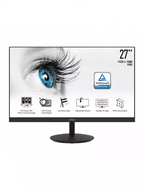 Ecran MSI 27" PRO MP271 1920x1080 75Hz 5ms VGA HDMI EC27MSMP271PRO - 2