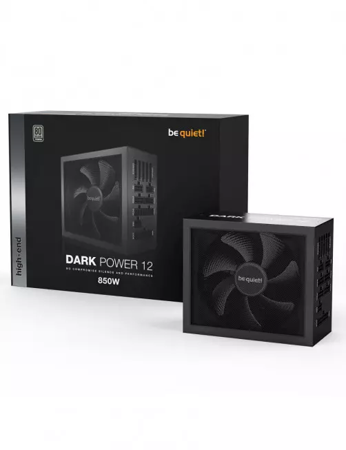 Alimentation Be Quiet DARK POWER 12 850W 80Plus Titanium Be Quiet - 1 Alimentation Be Quiet DARK POWER 12 850W 80Plus Titanium Be Quiet - 1