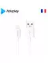 Cable USB vers Lightning 2.4A Fairplay SENECIO 1M Blanc CAUSBFP-C03L1B - 1