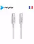 Cable USB Type-C vers Type-C PD 5A Fairplay HIMALYA 2M Blanc CAUSBFP-HIMA-2M - 1