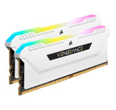 DDR4 Corsair Vengeance RGB PRO SL Kit 32Go 2x16Go 3200Mhz CL16 Blanc DDR4 Corsair Vengeance RGB PRO SL Kit 32Go 2x16Go 3200Mhz CL16 Blanc