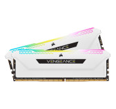 DDR4 Corsair Vengeance RGB PRO SL Kit 32Go 2x16Go 3200Mhz CL16 Blanc DDR4 Corsair Vengeance RGB PRO SL Kit 32Go 2x16Go 3200Mhz CL16 Blanc