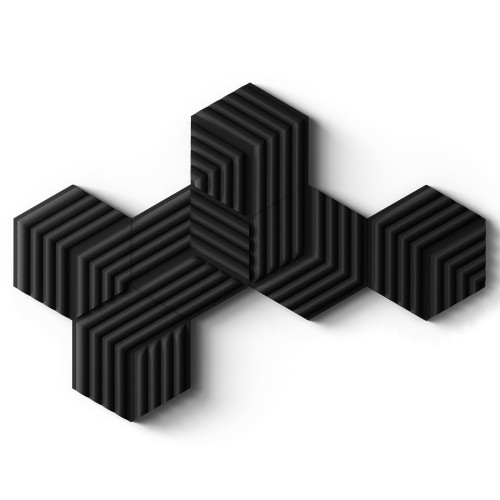 Mousse Acoustique Elgato Wave Panels Starter Set Noir STELWAPA-SS-BK - 1 Mousse Acoustique Elgato Wave Panels Starter Set Noir STELWAPA-SS-BK - 1
