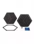 Mousse Acoustique Elgato Wave Panels Starter Set Noir STELWAPA-SS-BK - 5