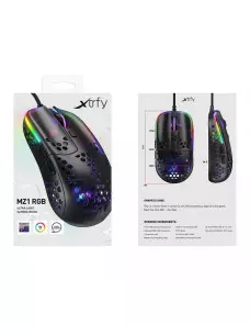 Souris Xtrfy MZ1 Zy's Rail RGB 16 000dpi SOXTMZ1-NOIR - 5