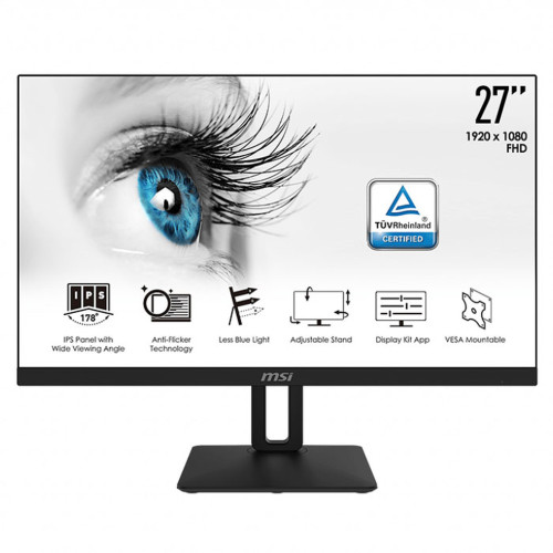 Ecran MSI 27" PRO MP271P 1920x1080 75Hz 5ms VGA HDMI PIVOT EC27MSMP271PPRO - 2 Ecran MSI 27" PRO MP271P 1920x1080 75Hz 5ms VGA HDMI PIVOT EC27MSMP271PPRO - 2