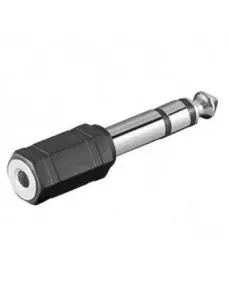 Adaptateur Jack 6.3mm Male vers Jack 3.5mm Femelle ADJACK6.3M/3.5F - 1