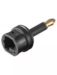 Adaptateur Audio Optique LogiLink Toslink vers Jack 3.5mm Male CAOP_LL_CA1014 - 1