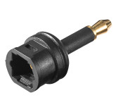 Adaptateur Audio Optique LogiLink Toslink vers Jack 3.5mm Male Adaptateur Audio Optique LogiLink Toslink vers Jack 3.5mm Male