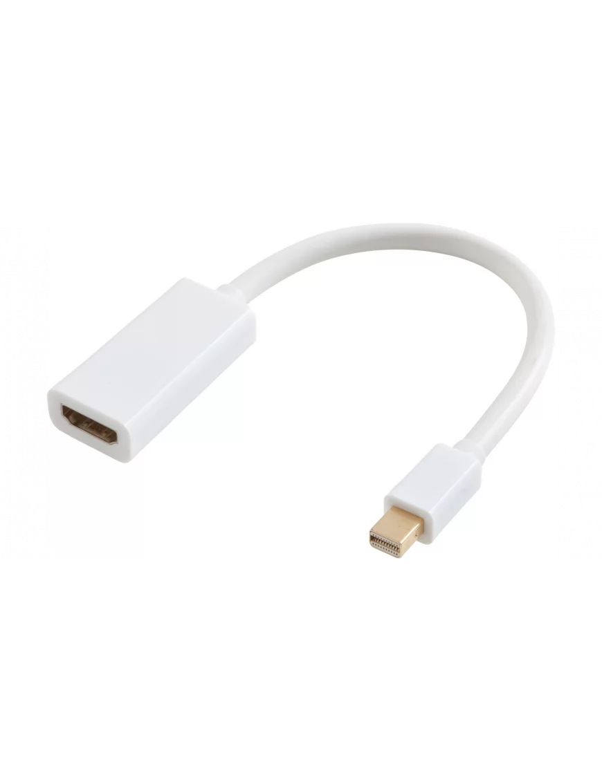 Adaptateur Mini DisplayPort 1.2 Male vers HDMI 2.0 Femelle 4K/60Hz