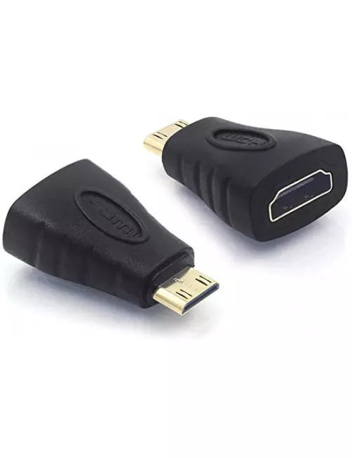 Adaptateur Mini HDMI Male Type C vers HDMI Femelle Type A ADHDMI_C/A_M/F - 1