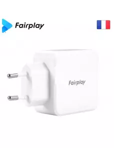 Alimentation Secteur 220V vers USB-C USB-A PD 30W Fairplay MONZA ALIMUSBFP-MNZ-02 - 4