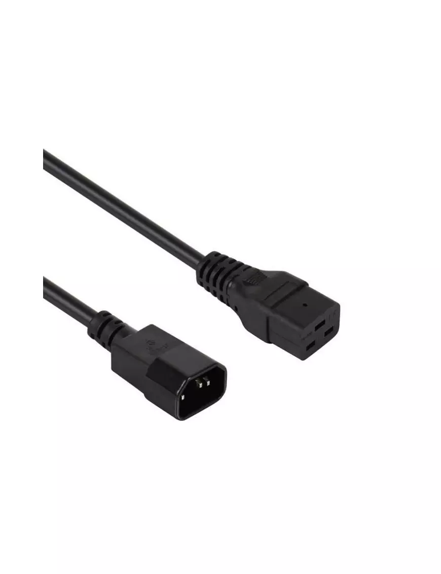 Cable d'alimentation IEC C14 vers C19 F/M 1.8M