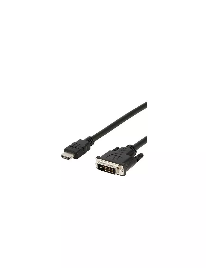 Cable DVI-D 24+1 vers HDMI M/M 1M CADVIHDMI1.0M - 1