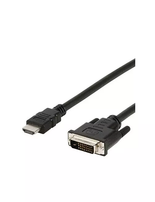 Cable DVI-D 24+1 vers HDMI M/M 1M CADVIHDMI1.0M - 1