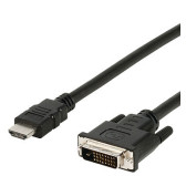 Cable DVI-D 24+1 vers HDMI M/M 1M