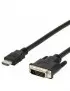 Cable DVI-D 24+1 vers HDMI M/M 1M CADVIHDMI1.0M - 1