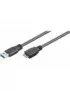 Cable USB 3.0 A vers B micro 1m CAUSB3_A/BMIC_1.0 - 1