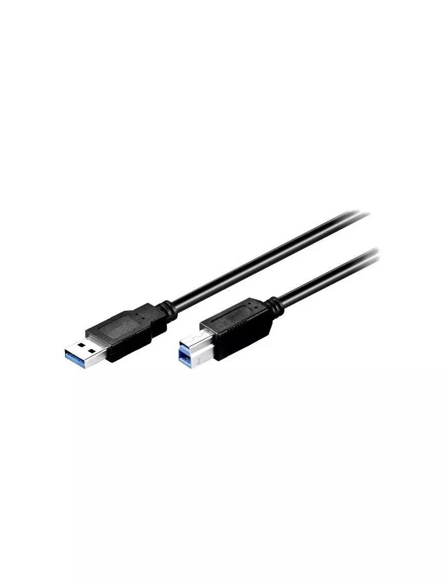 Cable USB 3.0 A vers B 3m CAUSB3_A/B_3M - 1