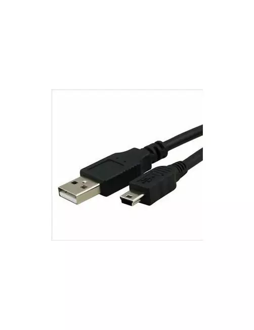 Cable USB 2.0 A vers B mini 5P 1m CAUSB_A/B_5P_1M - 1