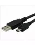 Cable USB 2.0 A vers B mini 5P 1m CAUSB_A/B_5P_1M - 1