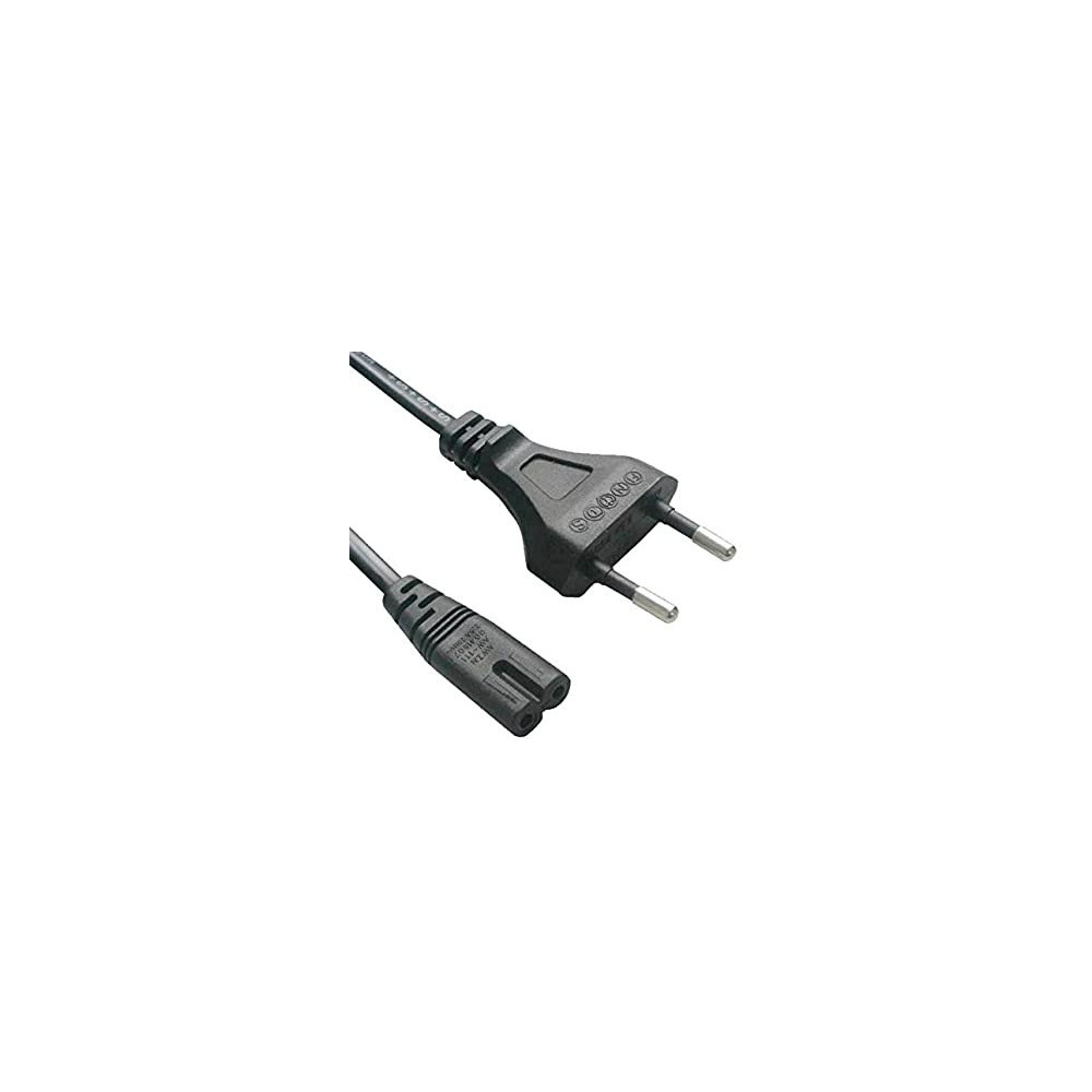 Cable Alimentation 220 V Bipolaire 1.8m