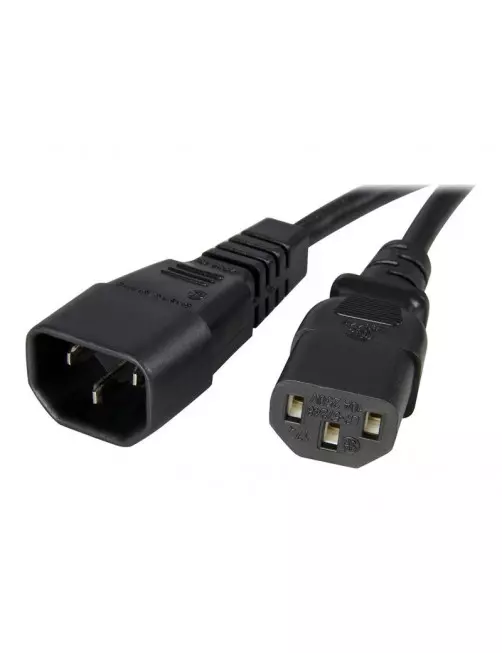 Cable d'alimentation IEC 320 M/F 2M CAALIMMF2M - 1