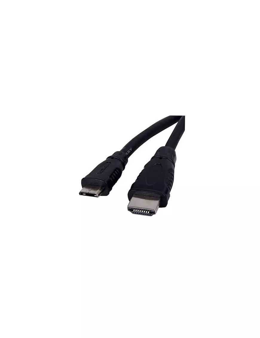 Cable HDMI M/M A vers C mini HDMI 2m