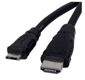 Cable HDMI M/M A vers C mini HDMI 2m