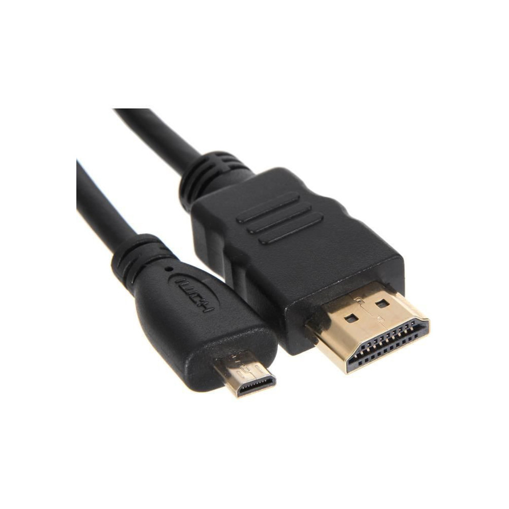 Cable HDMI M/M A vers D micro HDMI 2m CAHDMI_A/D_2M - 1