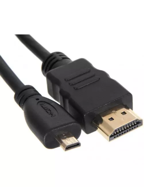 Cable HDMI M/M A vers D micro HDMI 2m CAHDMI_A/D_2M - 1