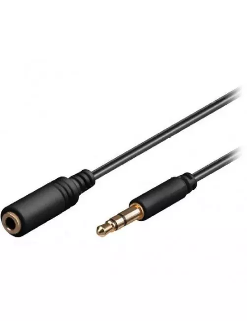 Rallonge Cable Audio Jack 3.5mm Male/Femelle 5m CAJACKM/F5M - 1