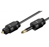 Cable Audio Optique Toslink Male vers Jack Toslink Male 2.0M